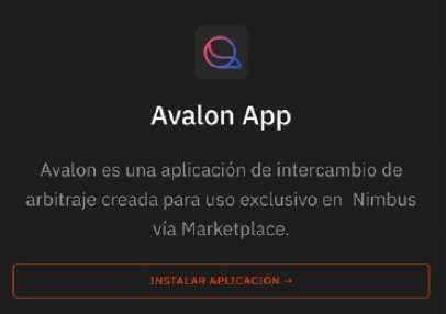 aplicación de trading avalon app
